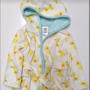 Rubber Ducks Toddler Robe